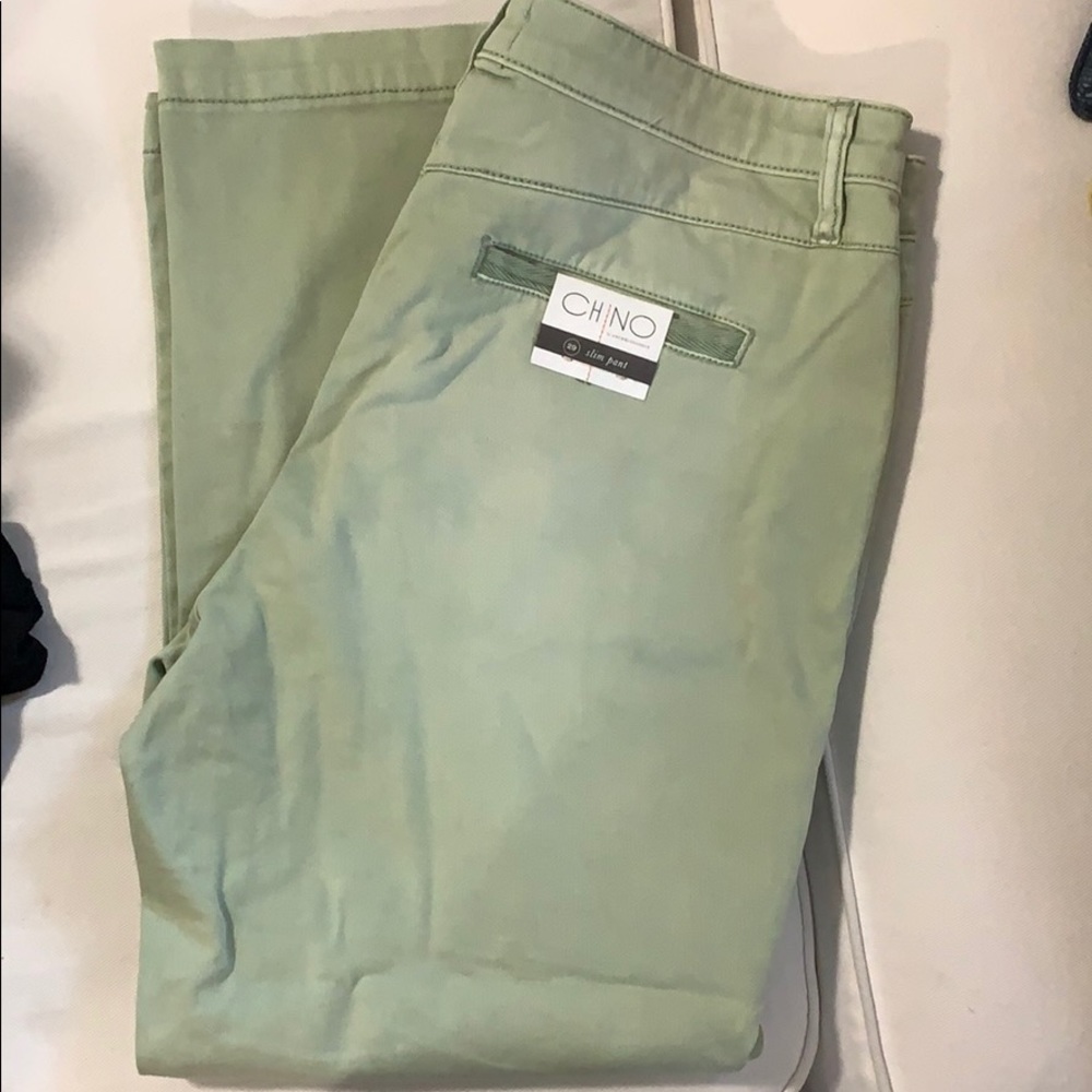 Anthropologie Chino slim pant NWT size 29